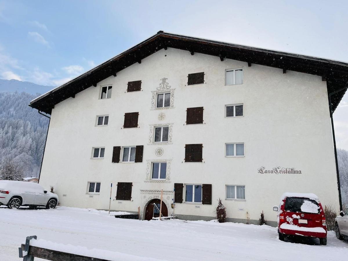 Gemütliches Appartement für Erholung und Sport Klosters-Serneus Exterior foto